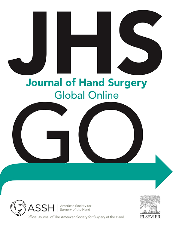Go to journal home page - Journal of Hand Surgery Global Online